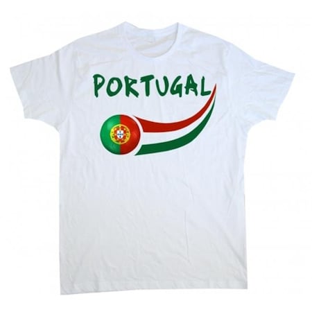 Supportershop WCPT6Y Portugal Soccer Junior T-shirt 6-7 Years